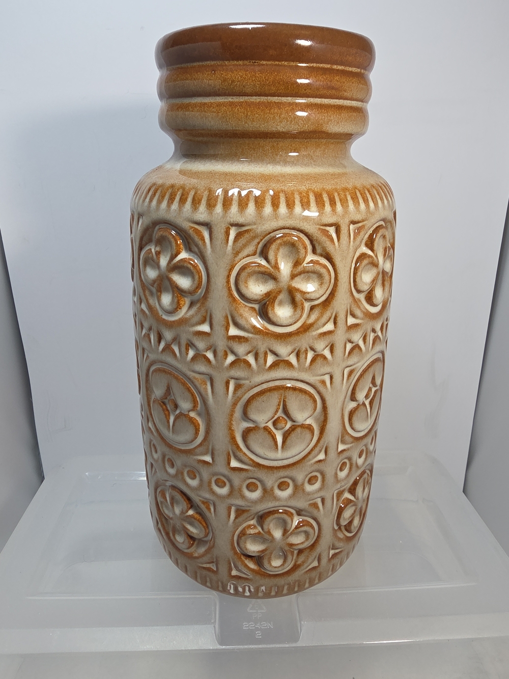 Scheurich W. Germany 289-27 Foligno Mid-Century Modern Ceramic Vase (UR)